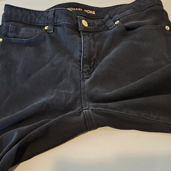 Michael Kors Size 8 Black Skinny Jeans - Picture 7 of 11